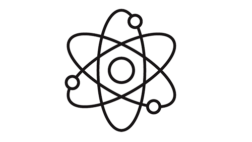 Illustrated atom