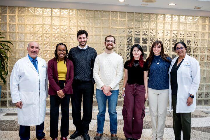 group of doctors and T32 fellows