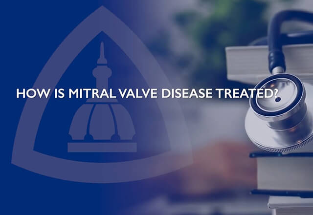 A screenshot from the mitral valve disease FAQ video.