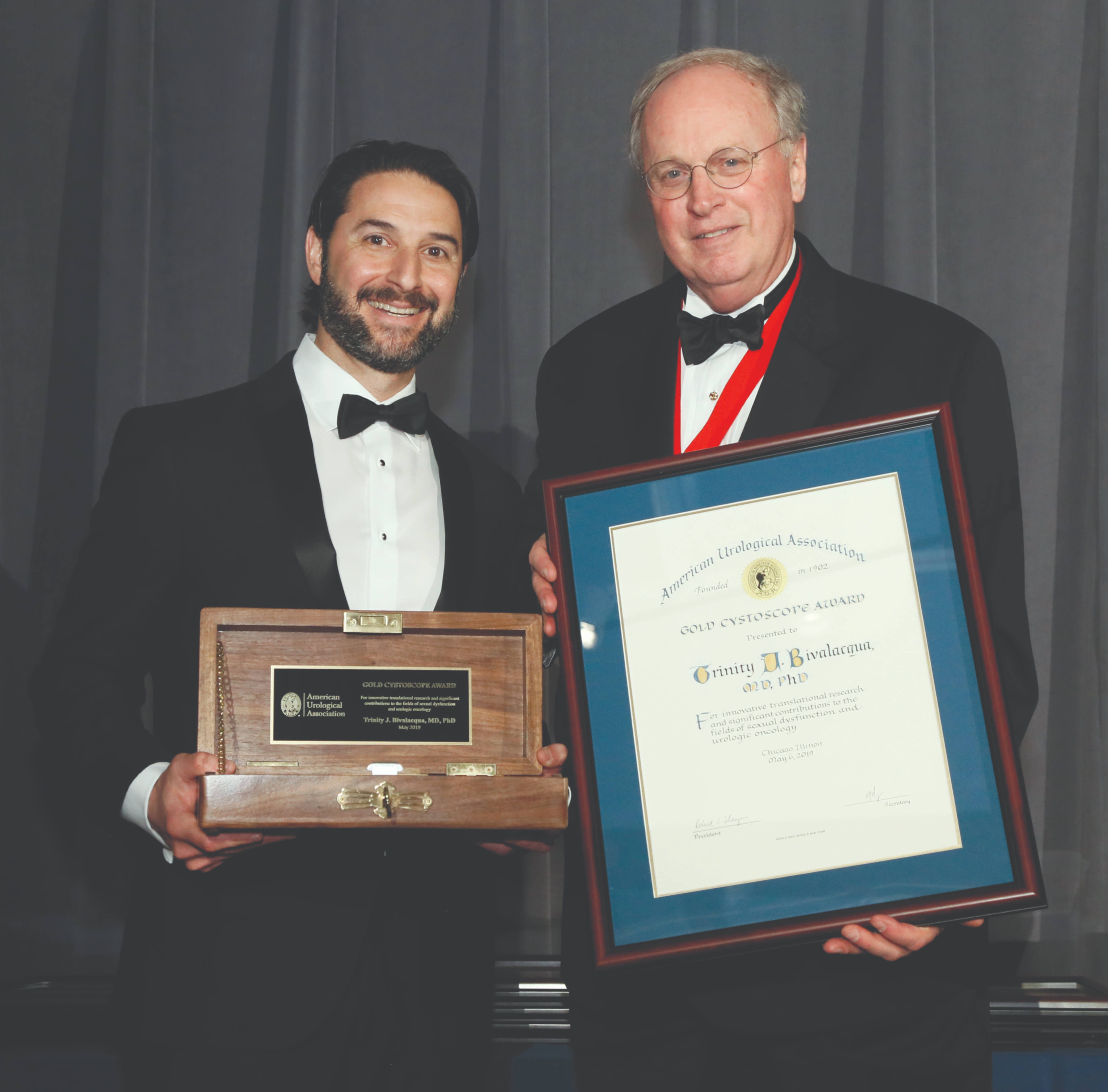 Bivalacqua Wins Gold Cystoscope Award | Johns Hopkins Medicine