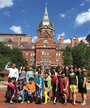 nurse leaders from China at johns Hopkins