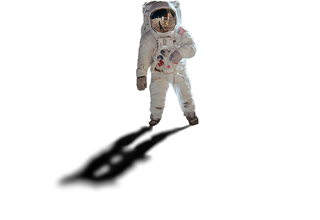 Person in a space suit