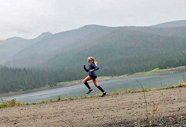 Kristina Skin Cancer Patient Running