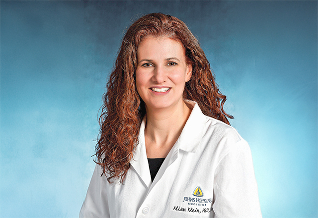 Photo of the director of  the National Familial Pancreas Tumor Registry Allison Klein