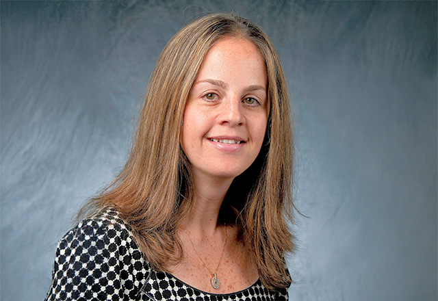 Photo of Heather Symons clinical director of the Pediatric Oncology Blood and Marrow Transplant Program