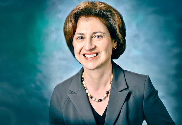 Photo of Suzanne Topalian associate director of the Bloomberg ~Kimmel Institute for Cancer Immunotherapy