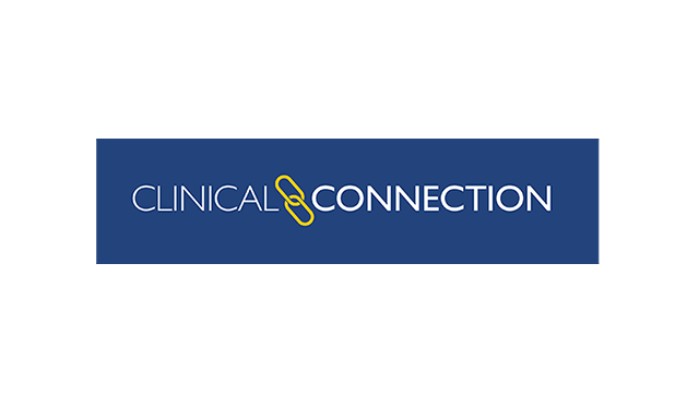 A graphic showing the Clinical Connection logo