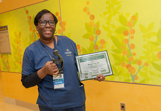 Miriam Lee, October 2024 DAISY Award Winner
