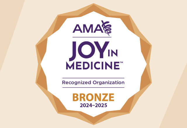 AMA Joy in Medicine Bronze Medal