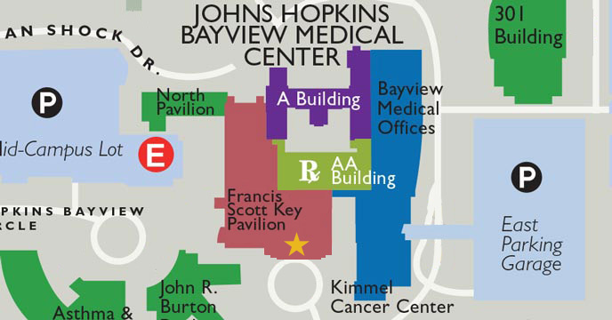 Jhbmc Campus Map Small Star 