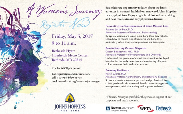 Johns Hopkins Medicine Suburban - A Woman’s Journey