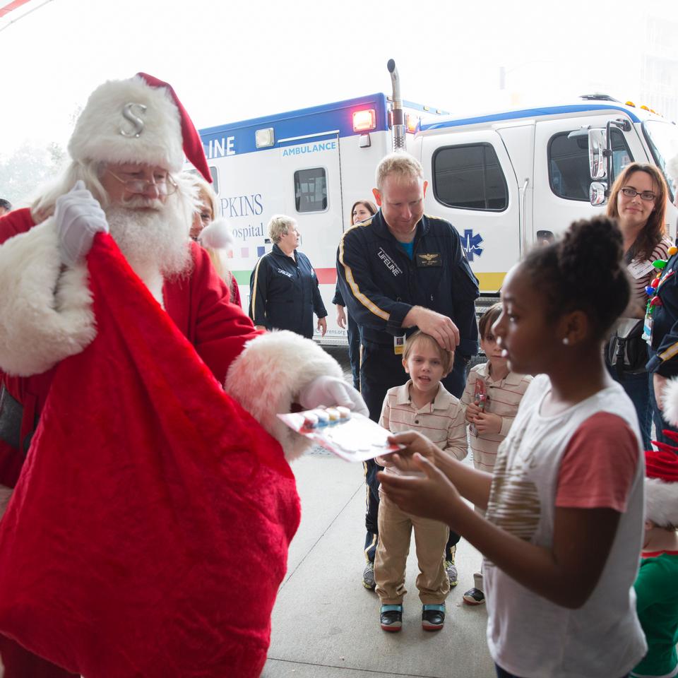 Brightening the Holidays at Johns Hopkins All Children's Hospital